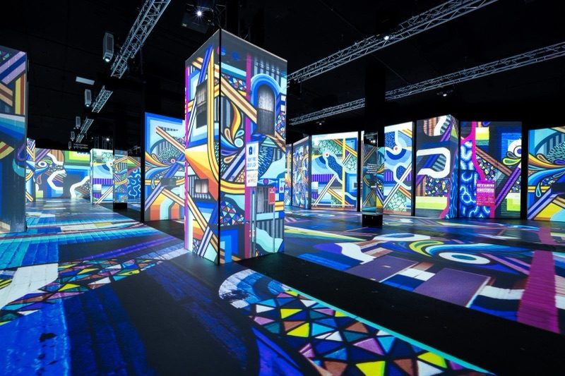 Activation Hall staged for a product launch