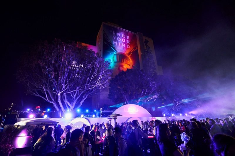 Outdoor festival on the South Event Lot