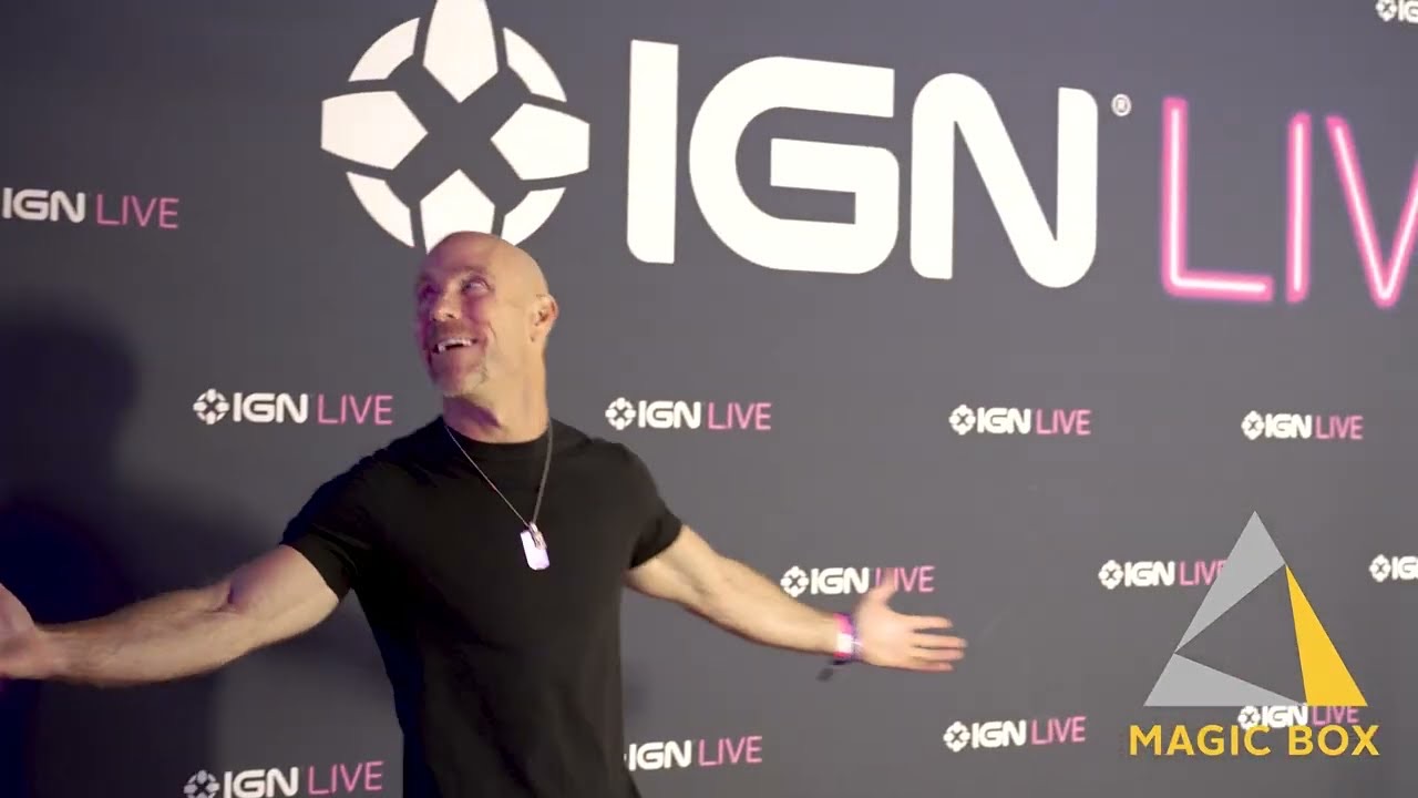 The IGN Live stage inside Magic Box